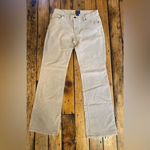 Women’s size 8 tan cords by Polo Jeans Company NYC Ralph Lauren